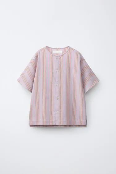 Zara Рубашка в полоску