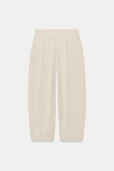 Zara Брюки  из льна