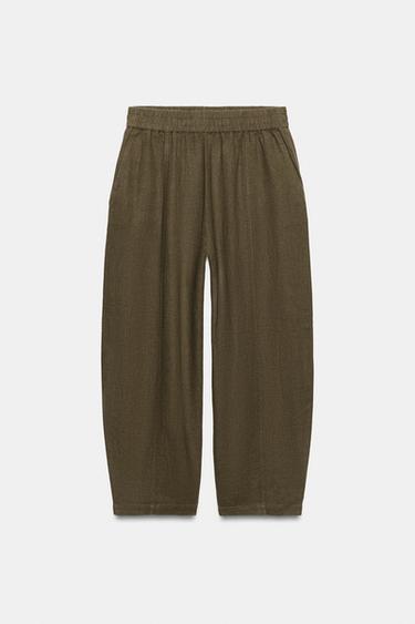 Zara Брюки  из льна