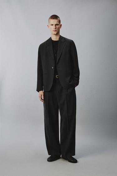 Zara Блейзер  из смесового модала купить с доставкой.