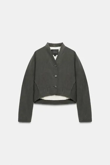 Короткая куртка — коллекция Zara «Zw»- Заказать в России