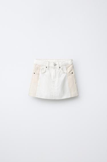 Zara Юбка колор-блок