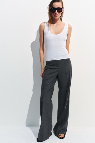 Zara Топ с комбинированными бретелями