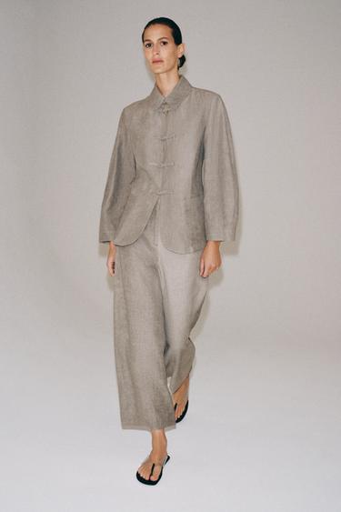 Zara Куртка с навесными петлями — коллекция ZARA «ZW»