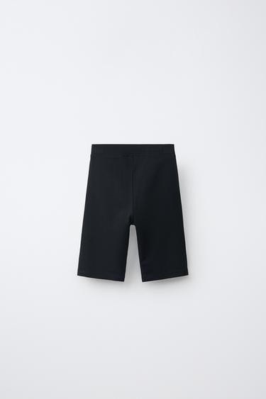 Zara Однотонные велосипедные легинсы