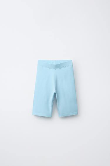 Zara Однотонные велосипедные легинсы