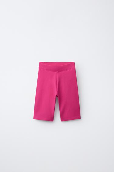 Zara Однотонные велосипедные легинсы