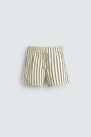 Zara Плавки в полоску