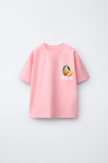 Zara Футболка с принтом
