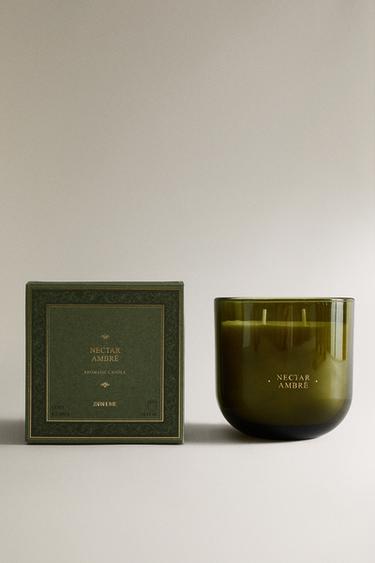 Zara (400 г) ароматическая свеча NECTAR AMBRé купить с доставкой.