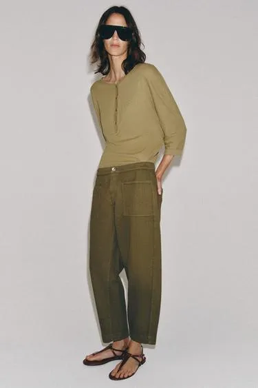 Брюки Barrel — Zw Collection