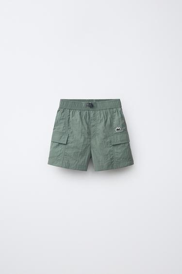 Zara 6–14 лет/плавки-бермуды карго