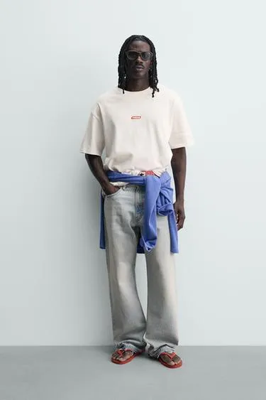 Футболка pukas surf x zara с фотопринтом- Заказать в России