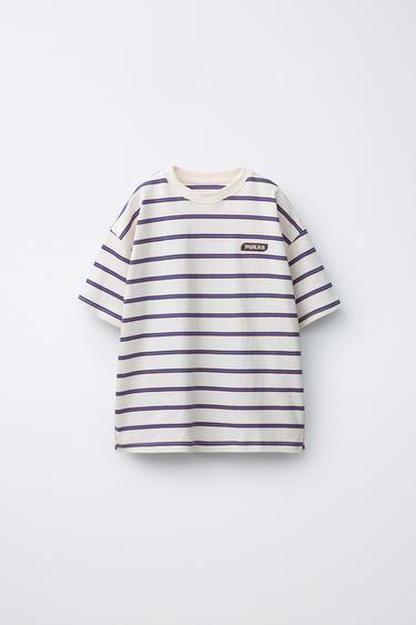 Zara Футболка PUKAS SURF в полоску