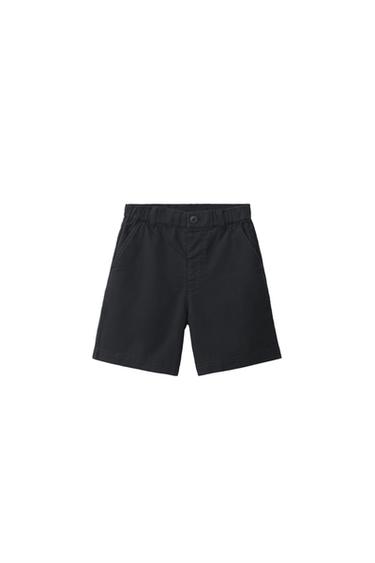 Zara Бермуды из смесового хлопка и льна