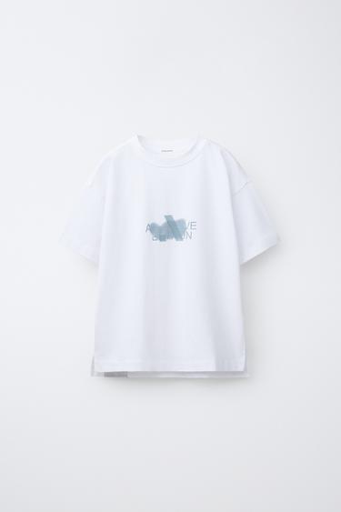 Zara Спортивная футболка с логотипом купить с доставкой.