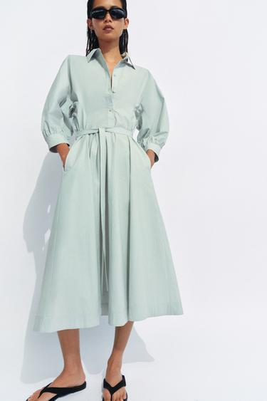 Zara Платье-рубашка — коллекция ZARA «ZW»