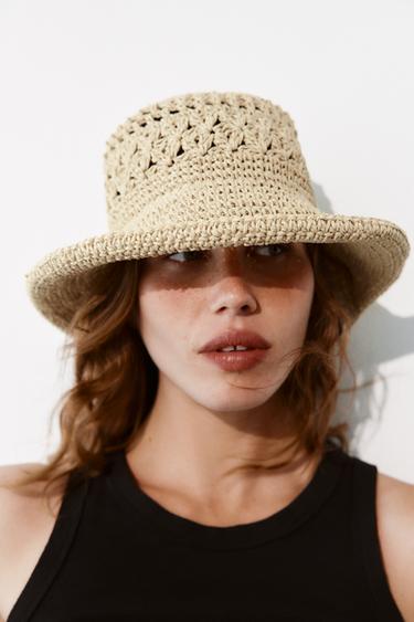 Zara Плетеная панама