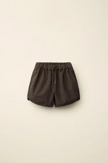 Однотонные бермуды caramel london x zara