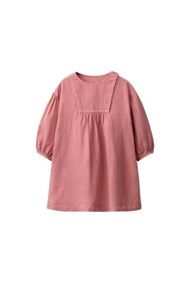Платье из 100% льна коллекции CARAMEL LONDON X ZARA
