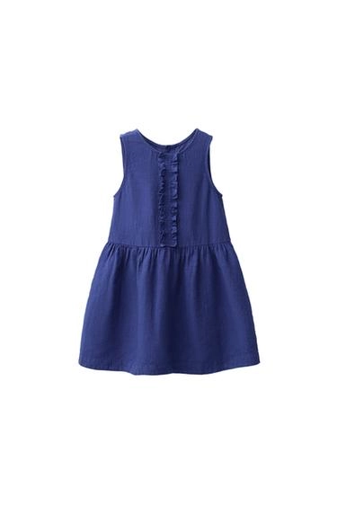 Платье без рукавов из 100% льна, созданное CARAMEL LONDON X ZARA
