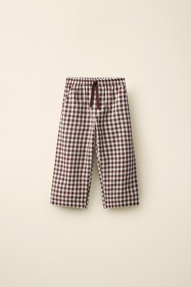 Zara Брюки в клетку GINGHAM созданные CARAMEL LONDON X ZARA