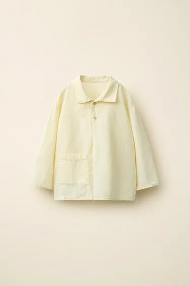 Рубашка с плиссировкой из коллекции caramel london x zara