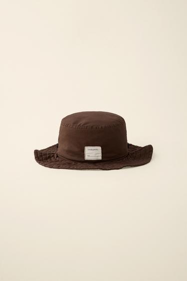 Zara Панама с регулируемыми шнурками CARAMEL LONDON X ZARA
