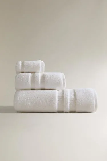 Махровое полотенце с двойной каймой extra soft- Заказать в России