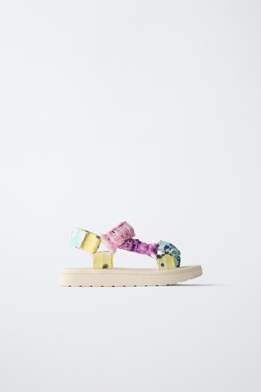 Zara Технические сандалии с принтом бандана