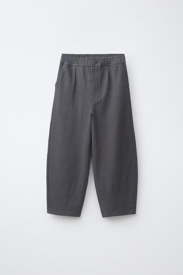 Zara Брюки из рельефной ткани