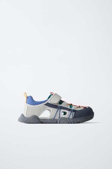 Zara «BAREFOOT» кроссовки с вырезами купить с доставкой.