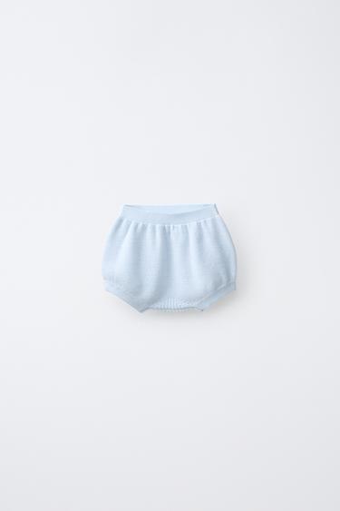 Zara Трикотажные шорты с карманом купить с доставкой.