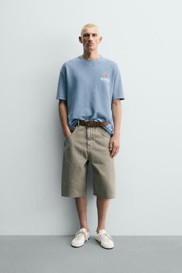Zara Футболка с принтом GOMINOLAS