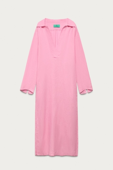 Zara Платье-туника из 100% льна MARISA BERENSON X ZARA