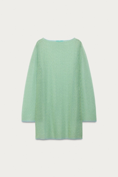 Zara Полупрозрачное трикотажное платье MARISA BERENSON X ZARA