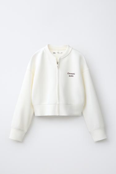 Zara Спортивный бомбер купить с доставкой.