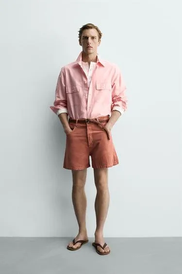 Джинсовые шорты Relaxed Fit