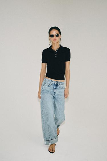 Zara Джинсы -FIT с низкой посадкой — коллекция ZARA «ZW» купить с доставкой.