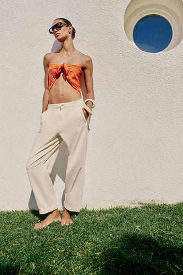 Zara Джинсы Z1975 CHINO свободного кроя купить с доставкой.