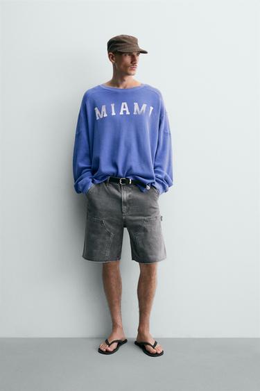 Zara Шорты карго свободного кроя