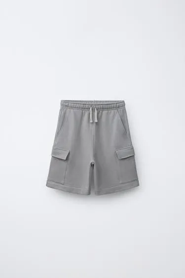 Флисовые шорты карго- Заказать в России