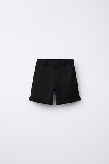 Zara Комфортные шорты-бермуды