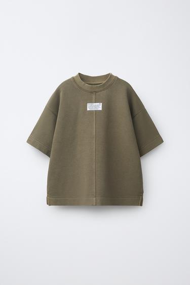 Zara Футболка GARMENT DYE купить с доставкой.