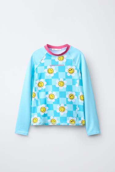 Zara Купальная футболка SMILEYWORLD ®