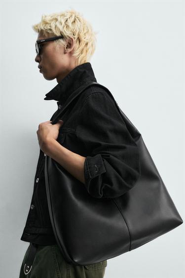 Zara Однотонная сумка-шопер