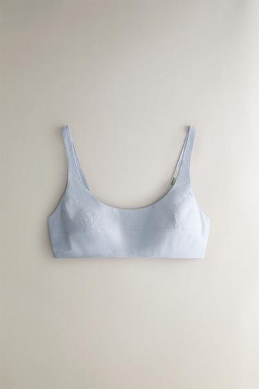 Zara Полосатый топ купить с доставкой.
