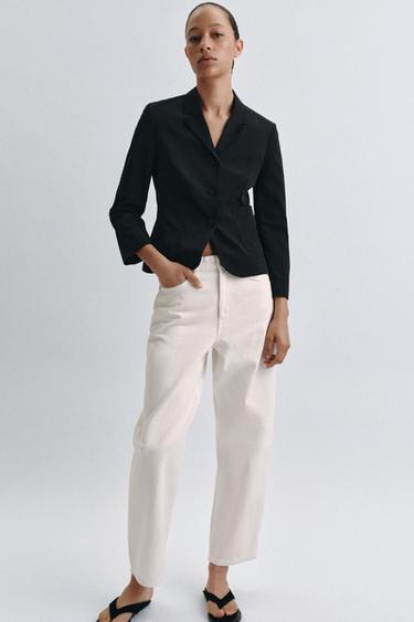 Zara Зауженные джинсы со средней посадкой — коллекция ZARA «ZW»