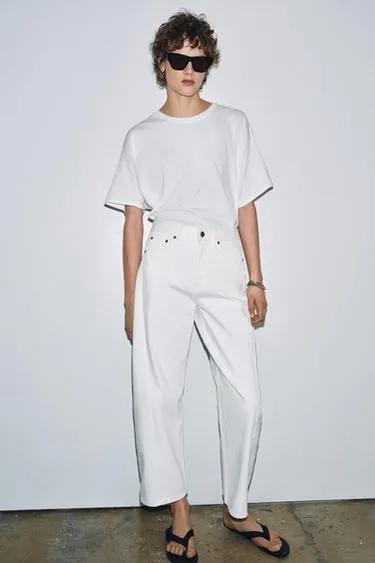 Джинсы Zw Collection Ankle Relaxed со средней посадкой