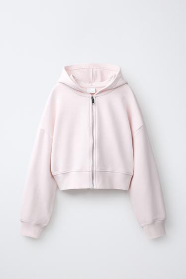 Zara Укороченное худи